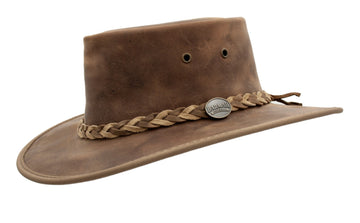 BARMAH HAT 1022HI - Squashy Bronco - Two Tone Hatband - Hickory