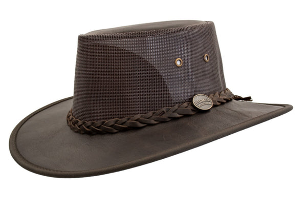 BARMAH HAT 1038BC - Squashy Kangaroo Cooler - Dark Brown