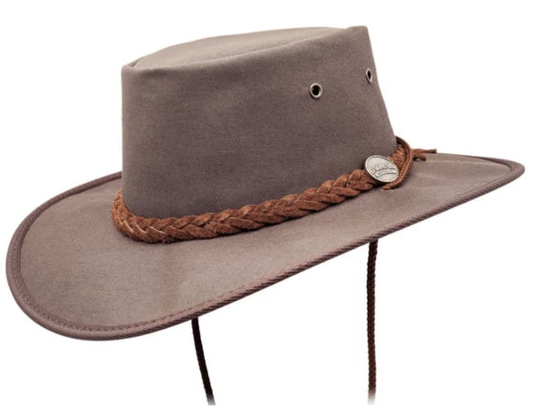BARMAH HAT 1050BR - Drover Oilskin (oiled canvas) - Brown