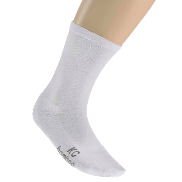 Kingston Grange - Bamboo Business Sock - WHITE | 82K.com.au