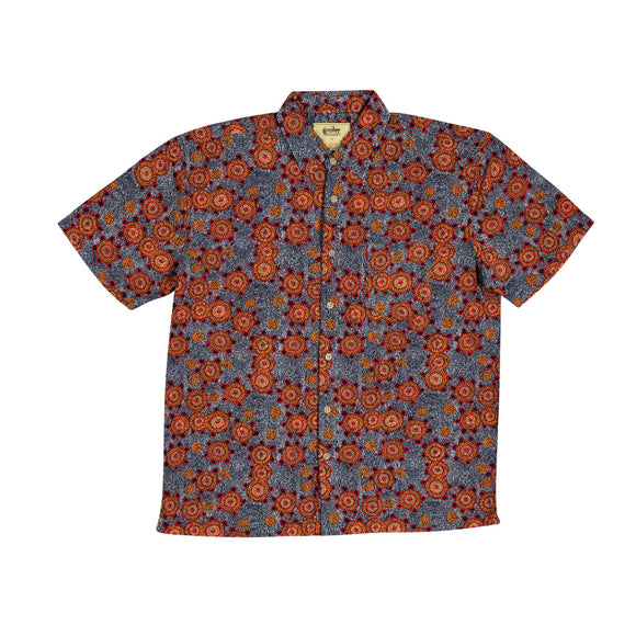 KG-Bamboo Dreaming Men's Shirt 02 - BUSH TOMATO DREAMING