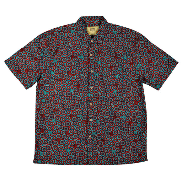 KG-Bamboo Dreaming Men's Shirt 06 - WANAKIJI JUKURRPA DREAMING