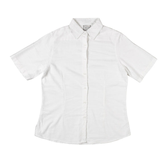 KG-Bamboo Women's short sleeve - WHITE