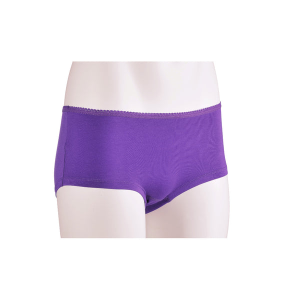 KG-Bamboo Women's Underwear - BOY LEG 15 -PURPLE